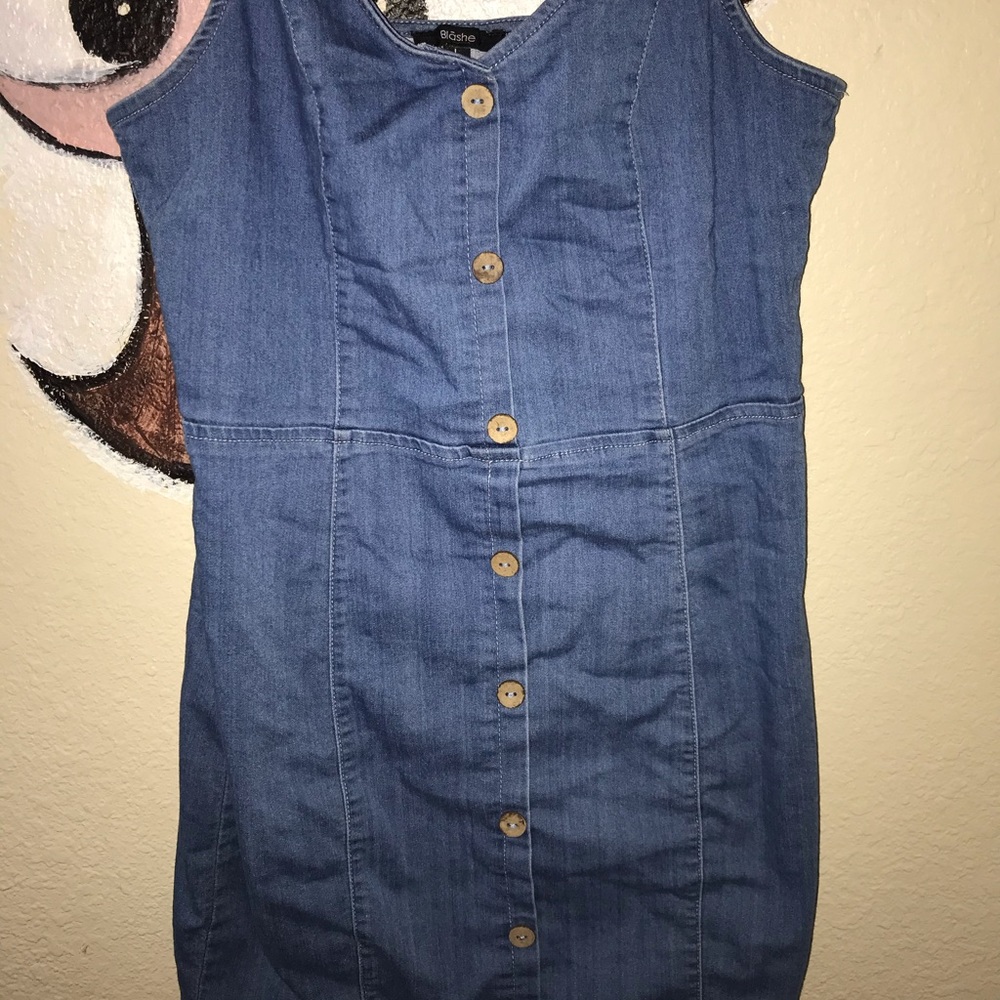 Denim dress